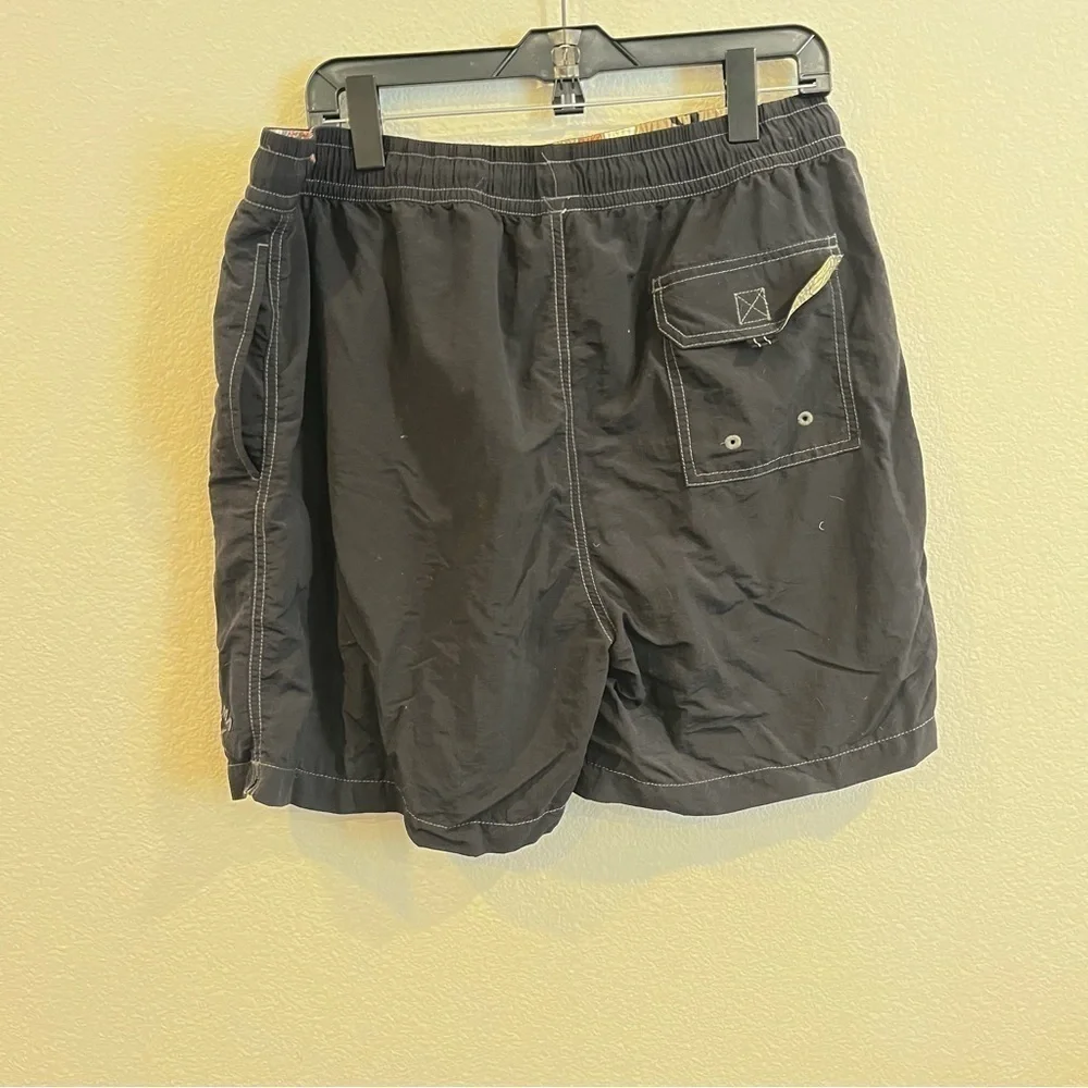 Tommy Bahama Relax black cargo drawstring swim trucks size large